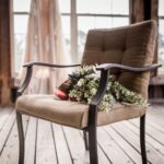 chaise de décoration rustique