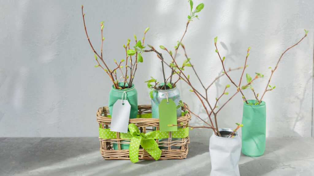 déco jardin recup